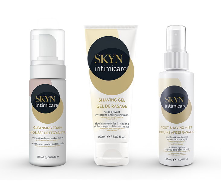 For Her - Cleansing foam + shaving gel + post Shaving mist