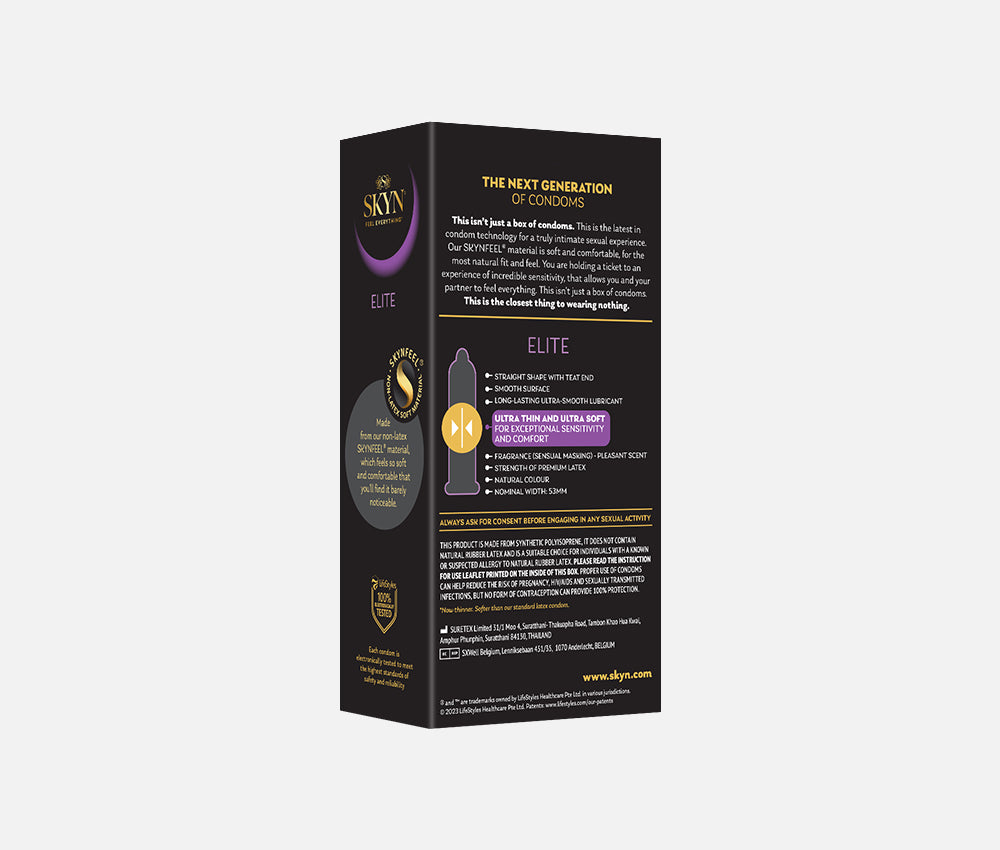 SKYN® Selection 50 pack of non latex condoms plus FREE 10 pack SKYN® Selection 50 pack of non latex condoms plus FREE 10 pack