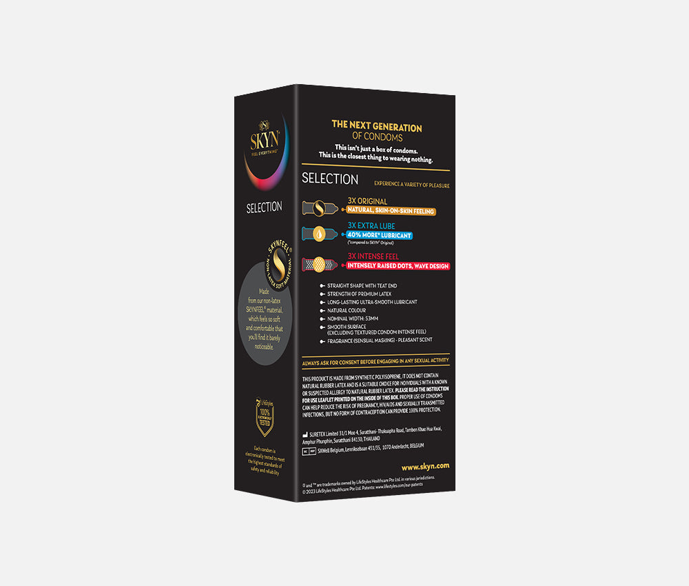 SKYN® Selection non-latex condoms SKYN® Selection non-latex condoms