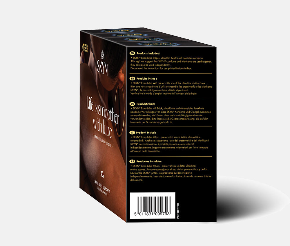 SKYN® Life Is Smoother with Lube SKYN® Life Is Smoother with Lube