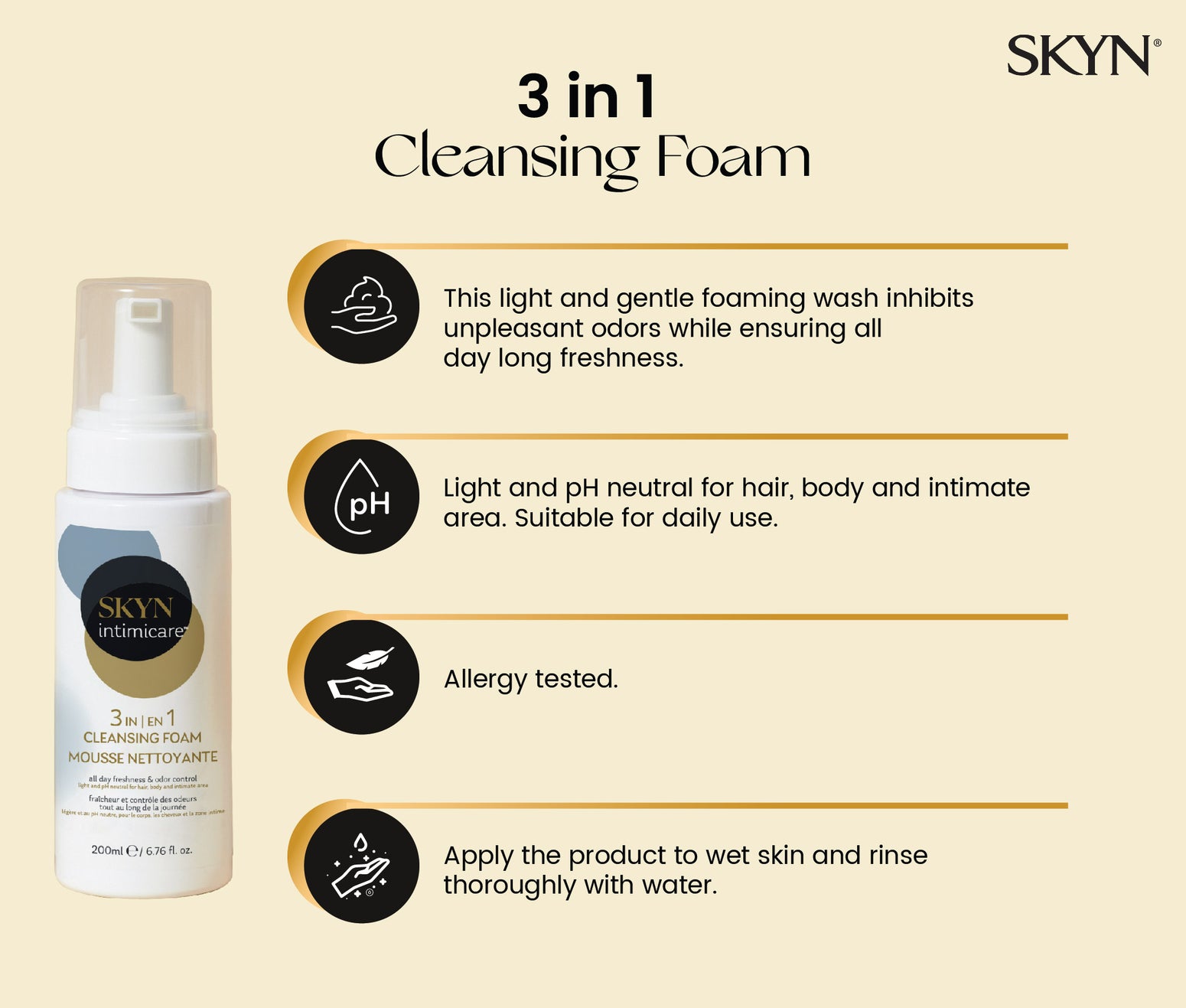 For Him - Cleansing foam for him+ Shaving gel+ post shaving mist