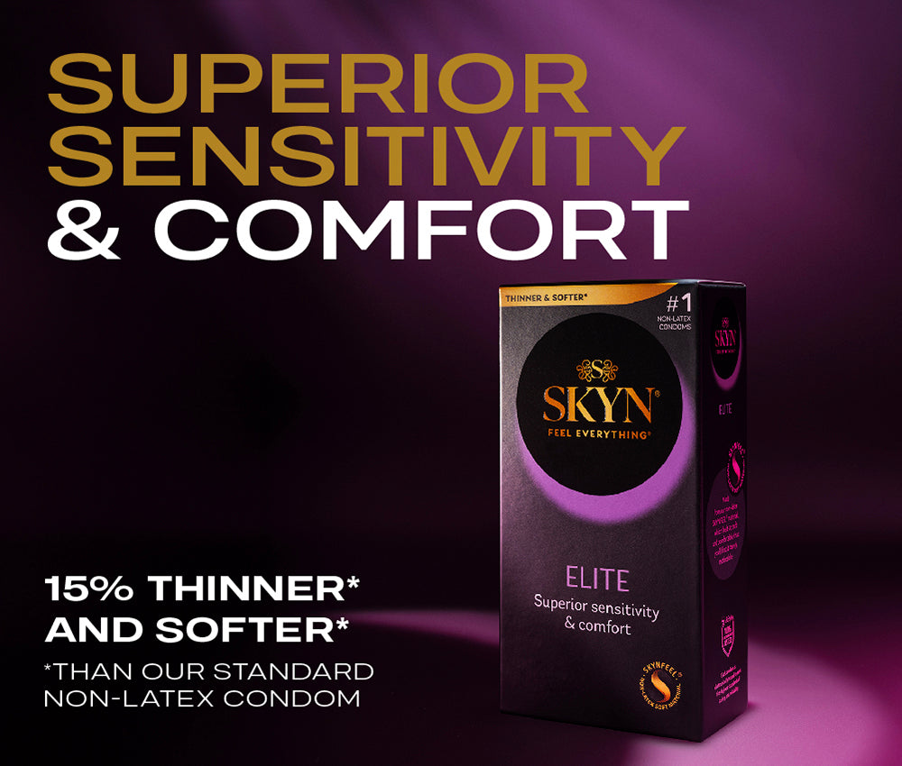 SKYN® Elite non-latex condoms