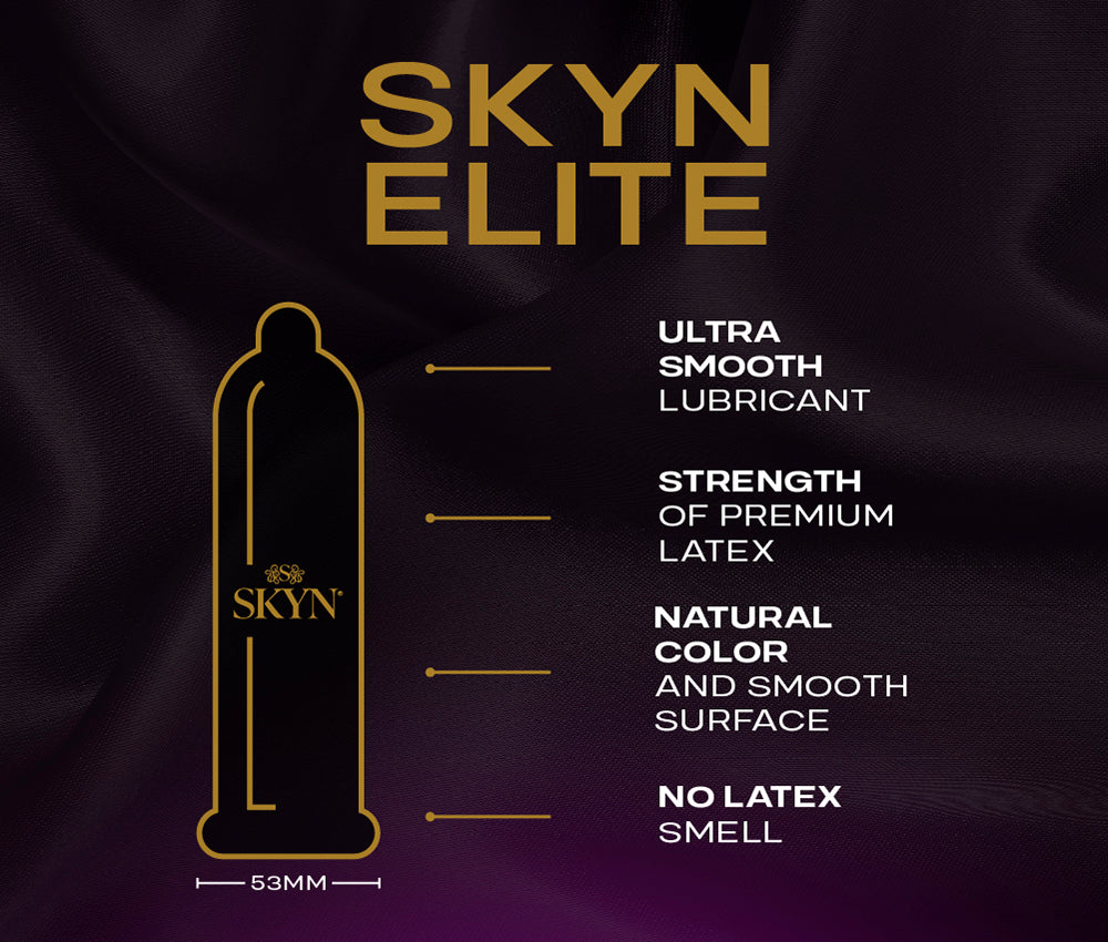 SKYN® Elite non-latex condoms