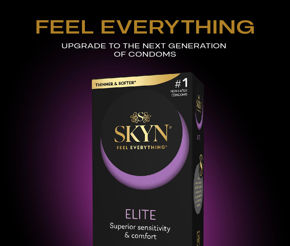 SKYN® Elite non-latex condoms