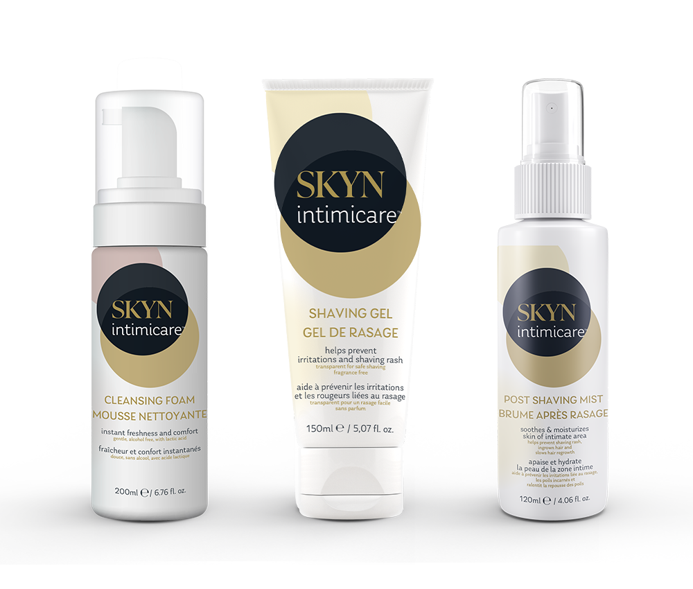 For Her - Cleansing foam + shaving gel +  post Shaving mist