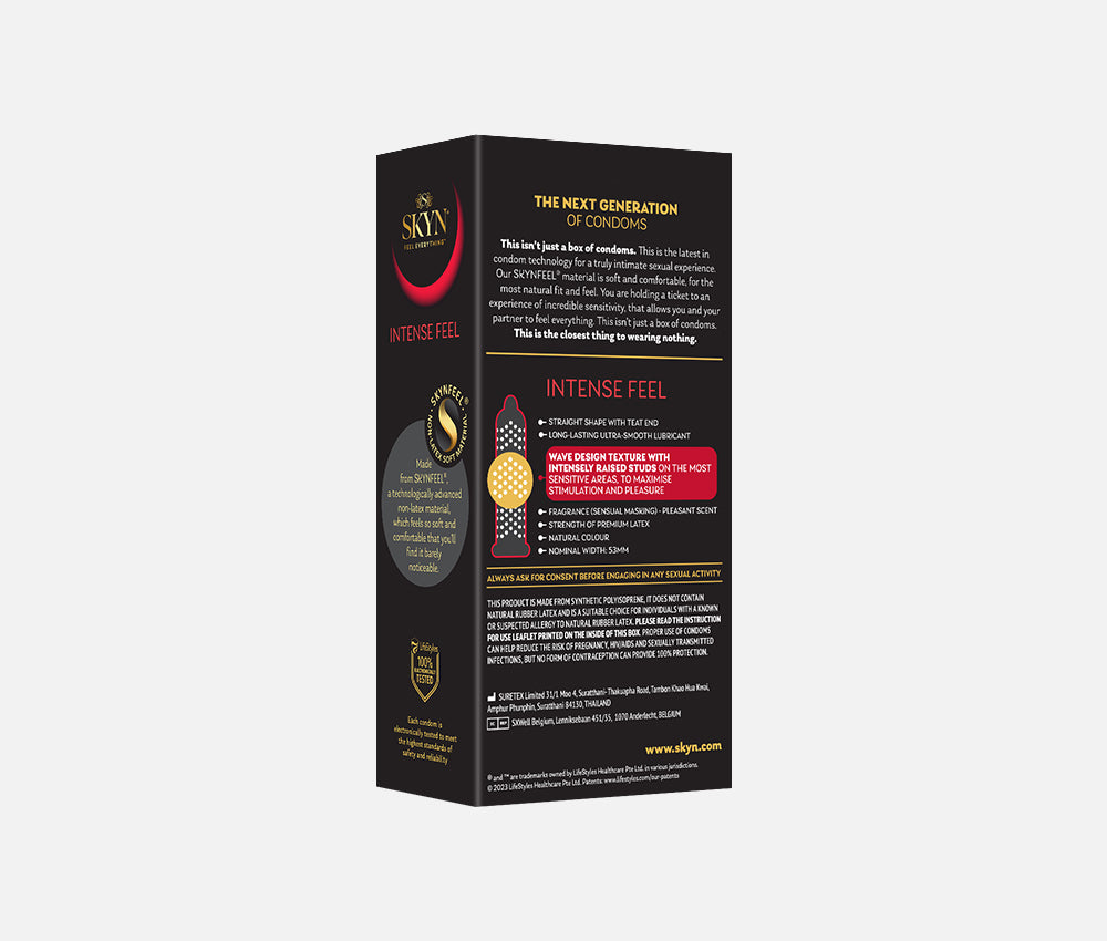 SKYN® Intense Feel non-latex condoms