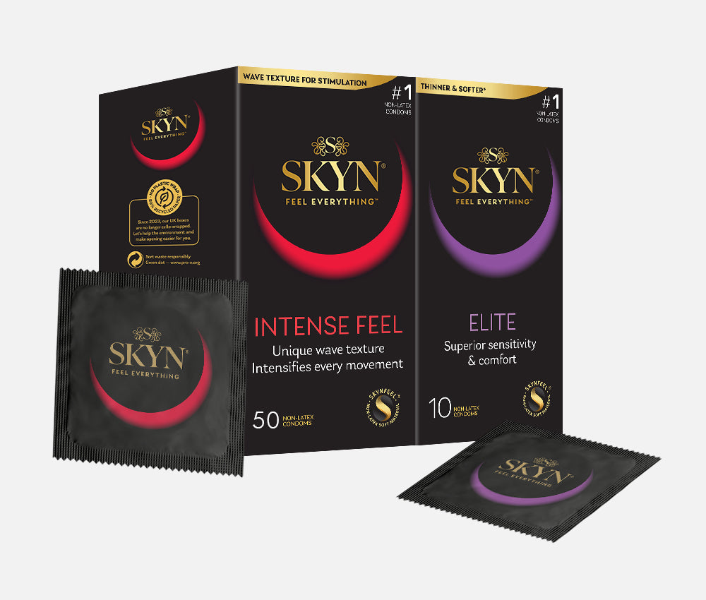 SKYN® INTENSE FEEL 50 PACK OF NON LATEX CONDOMS PLUS FREE 10 PACK CONDOMS