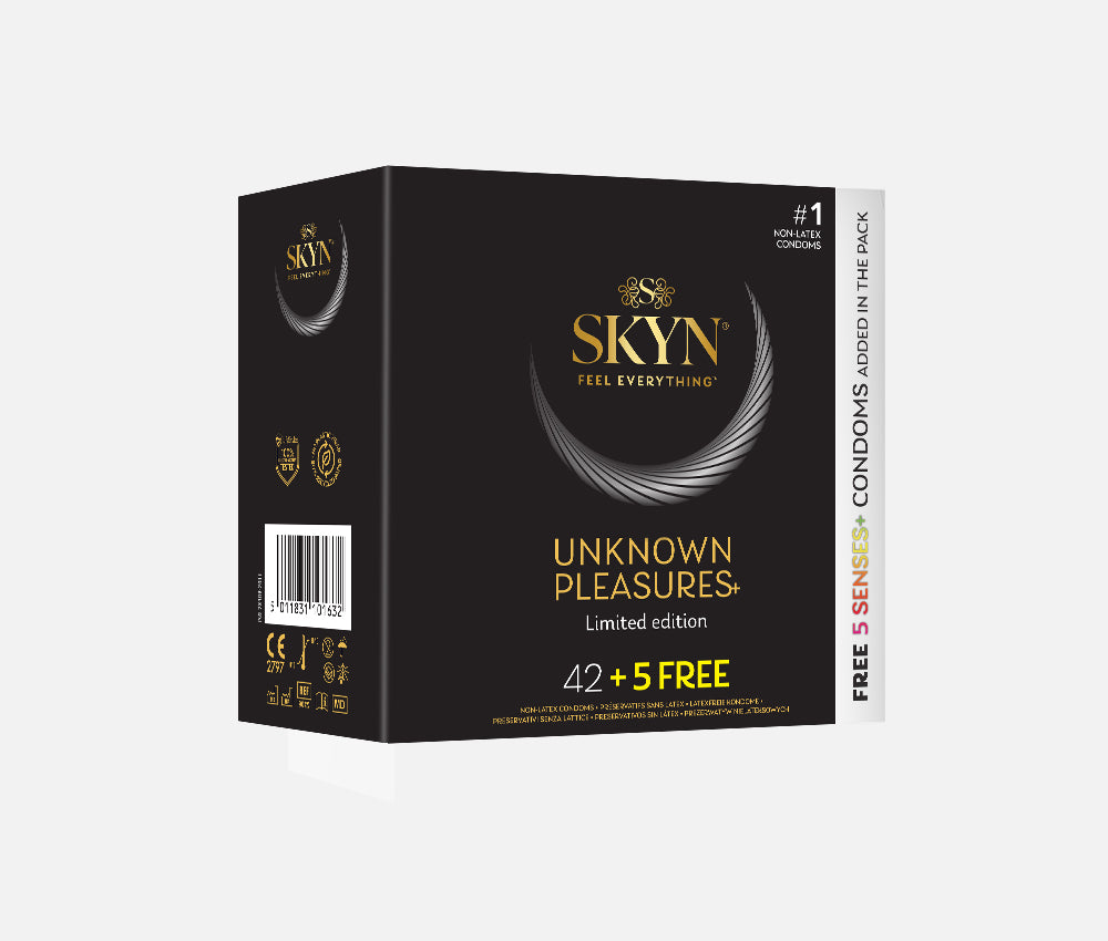 SKYN® Unknown Pleasures non-latex condoms