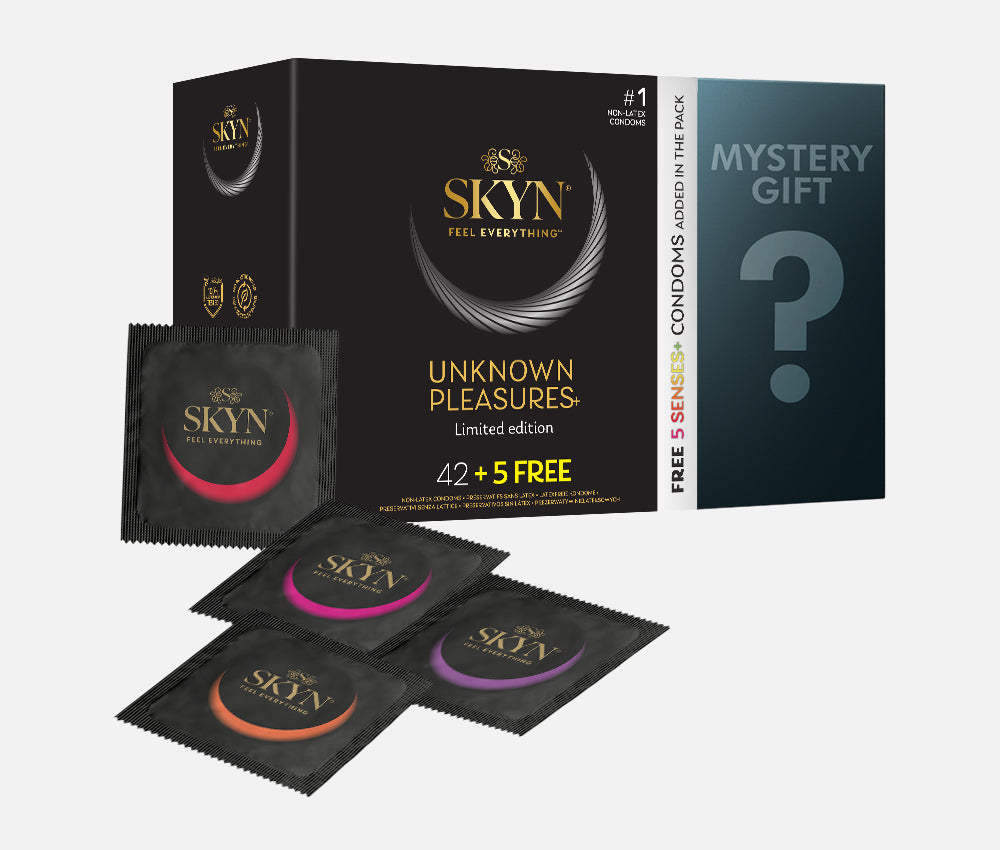 SKYN® Unknown Pleasures non-latex condoms