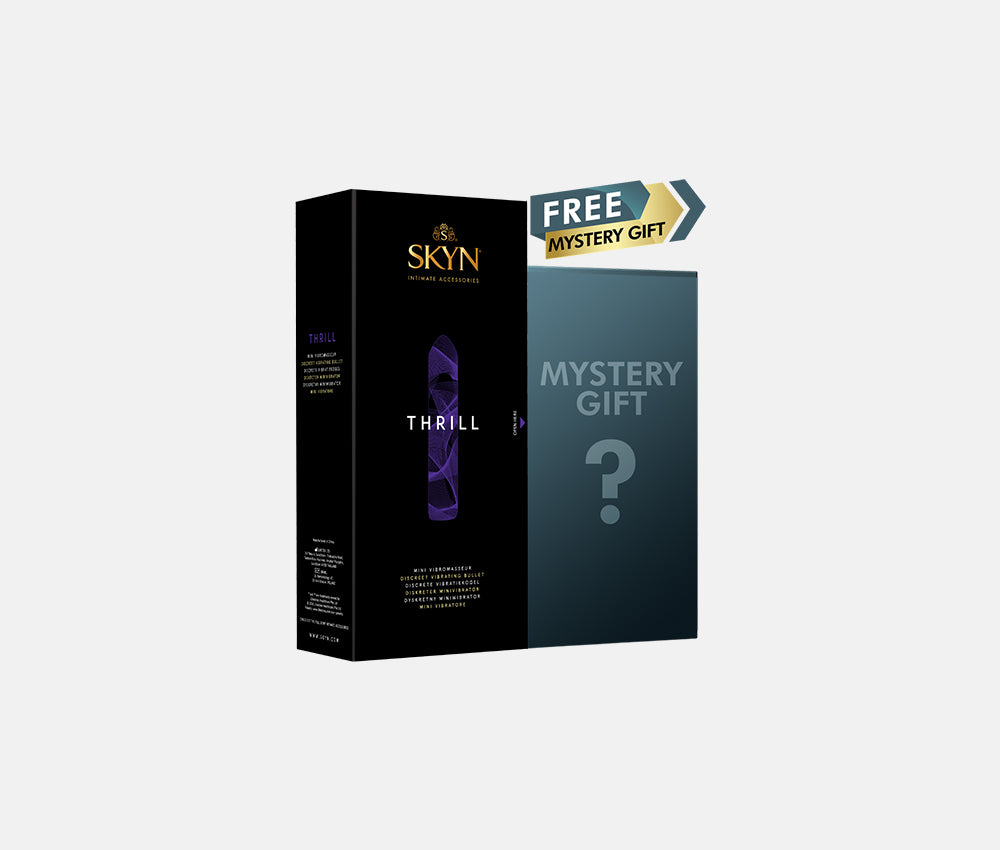 SKYN THRILL Discrete Vibrating Bullet | Free Mystery Gift Free SKYN THRILL Discrete Vibrating Bullet | Free Mystery Gift Free