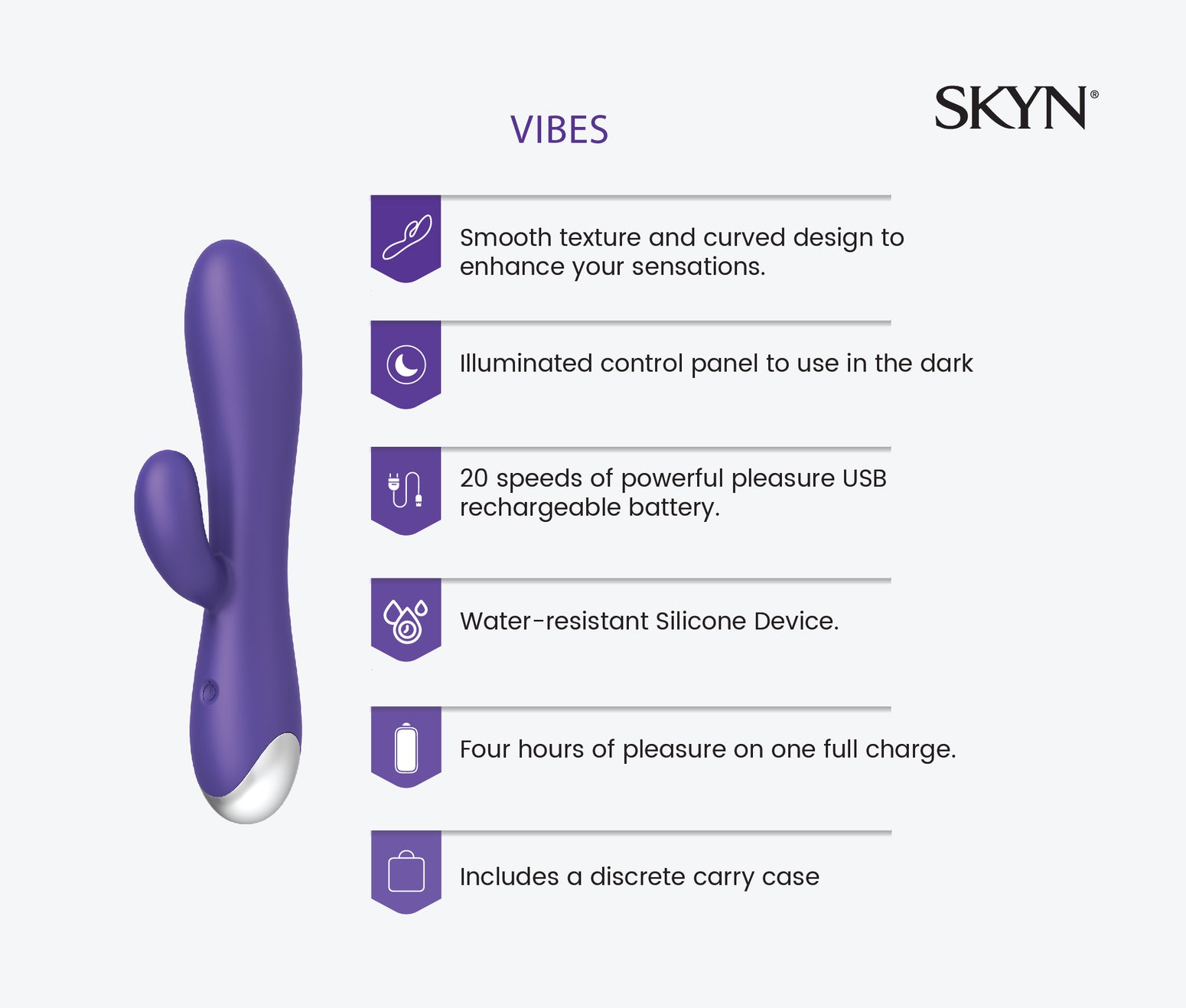 SKYN - Vibes Personal Pleasure Vibrating Massager | Sex Toys UK SKYN - Vibes Personal Pleasure Vibrating Massager | Sex Toys UK